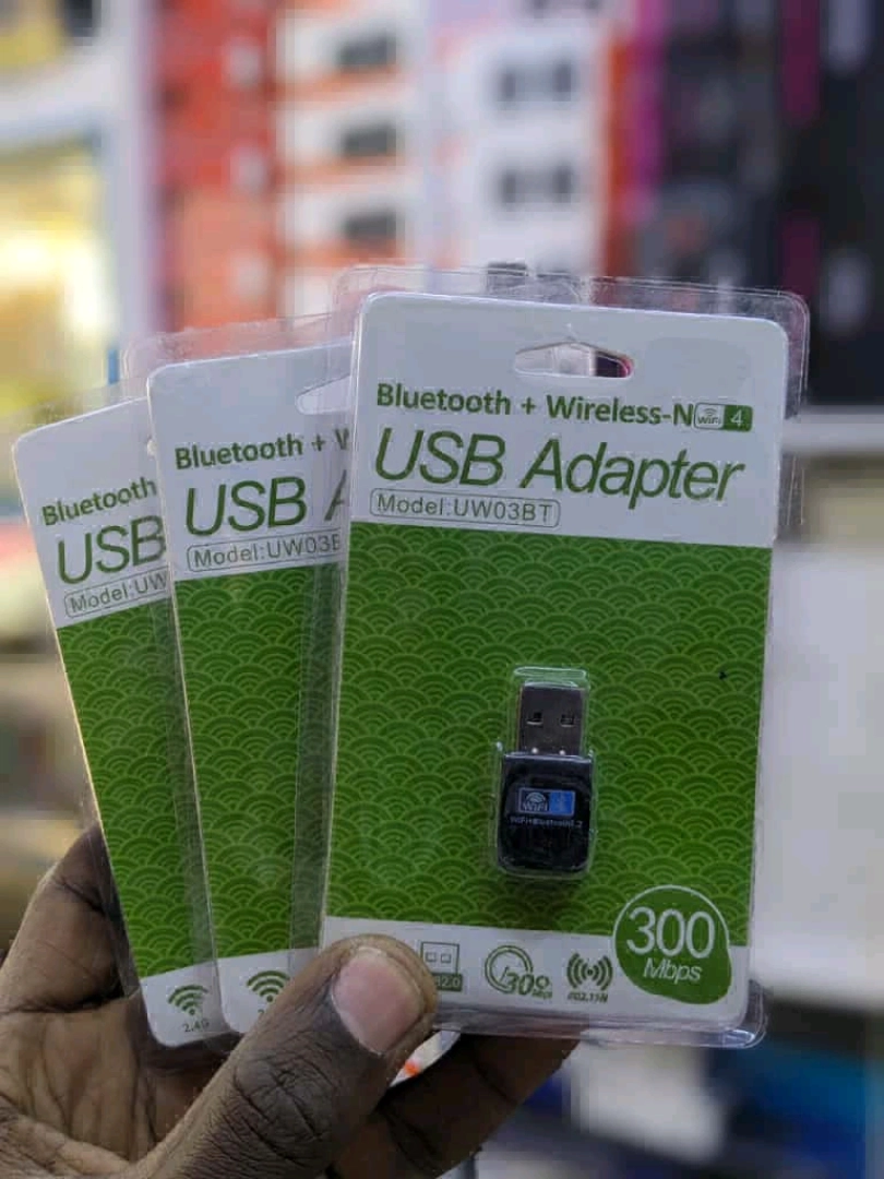 Bluetooth and Wireless-N USB Adapter (UW03BT) 300 Mbps