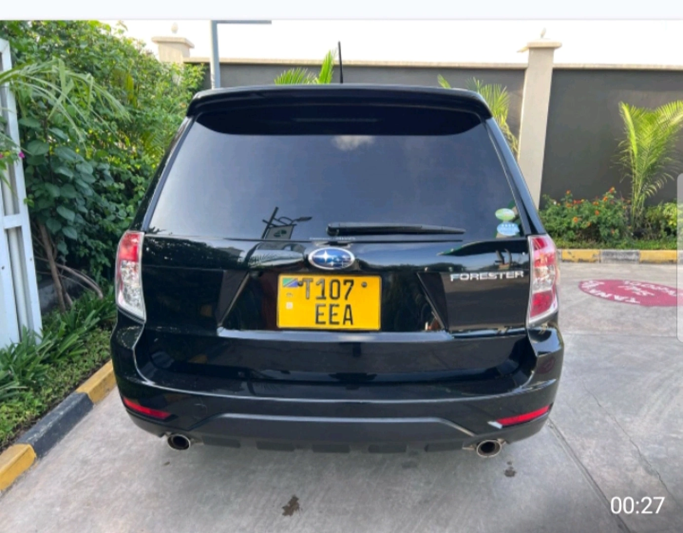 Subaru Forester 2009 SUV Reg No. EEA thumbnail 2