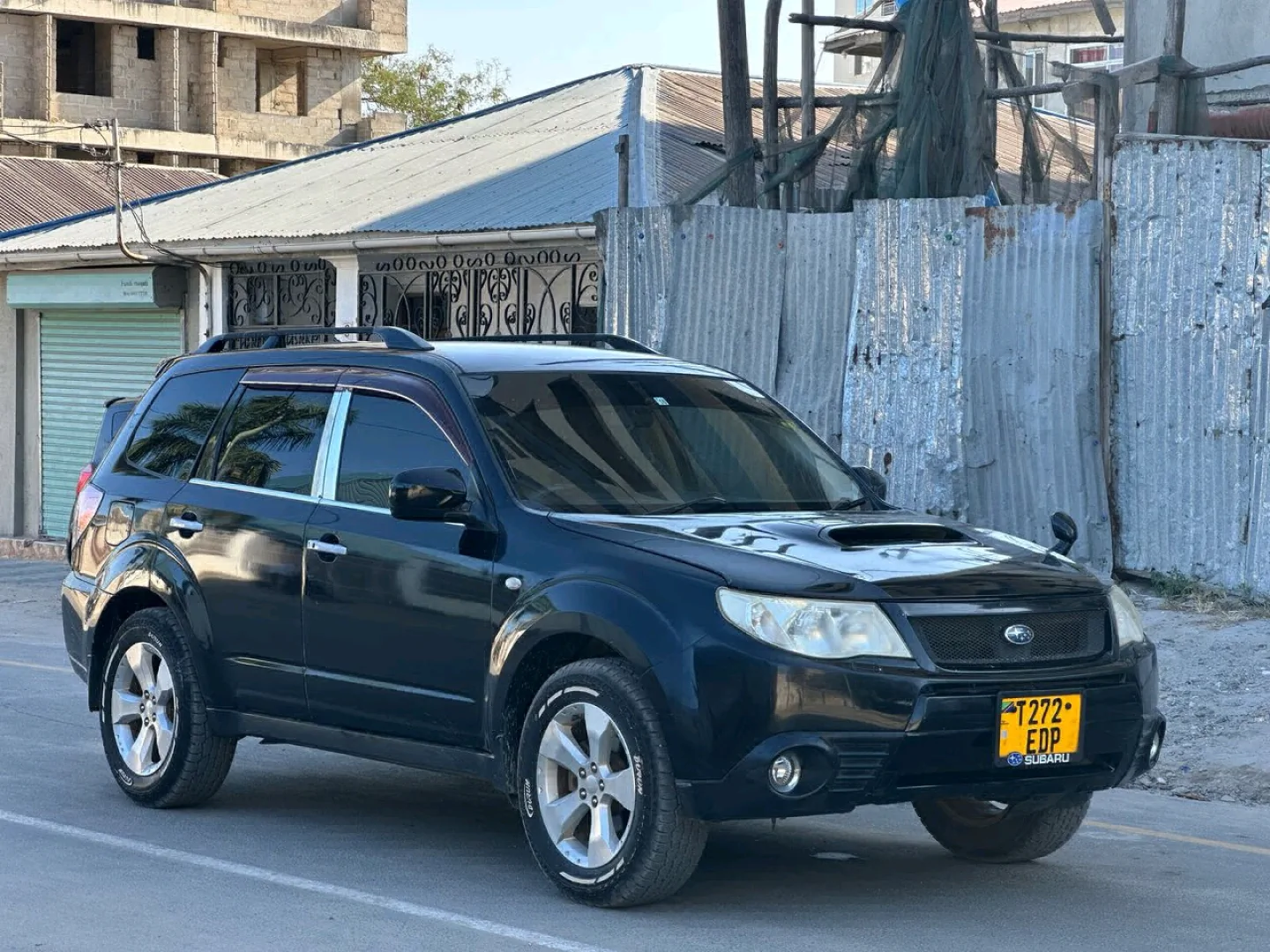 Black Subaru Forester 2008 SUV, 1990 CC EJ20 Engine thumbnail 2