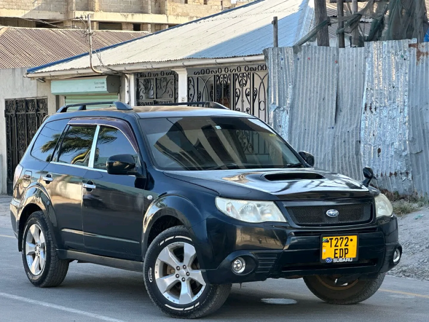Black Subaru Forester 2008 SUV, 1990 CC EJ20 Engine thumbnail 3