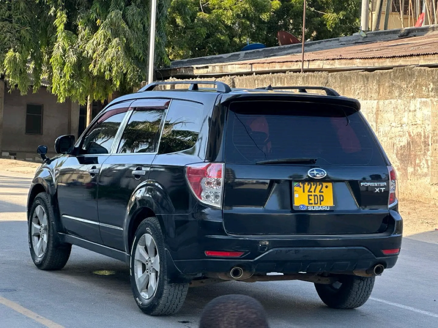 Black Subaru Forester 2008 SUV, 1990 CC EJ20 Engine thumbnail 5