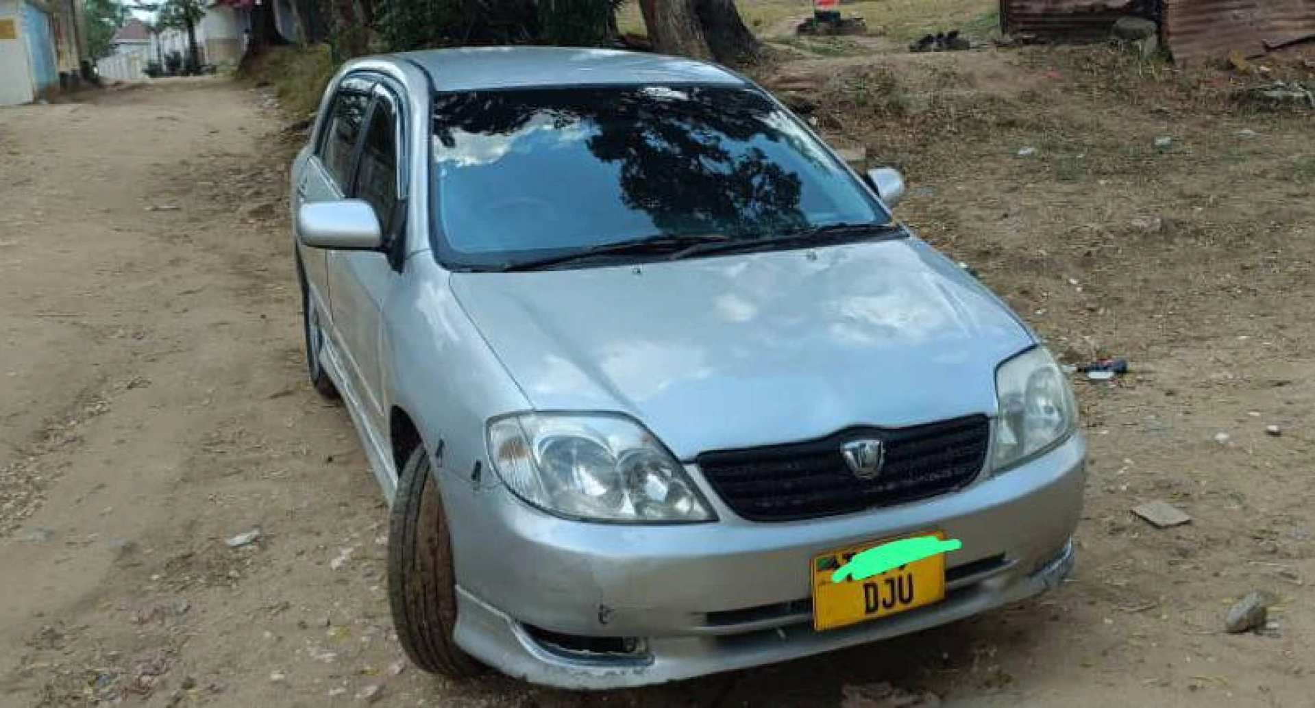 Used Silver Toyota ALLEX 1490cc