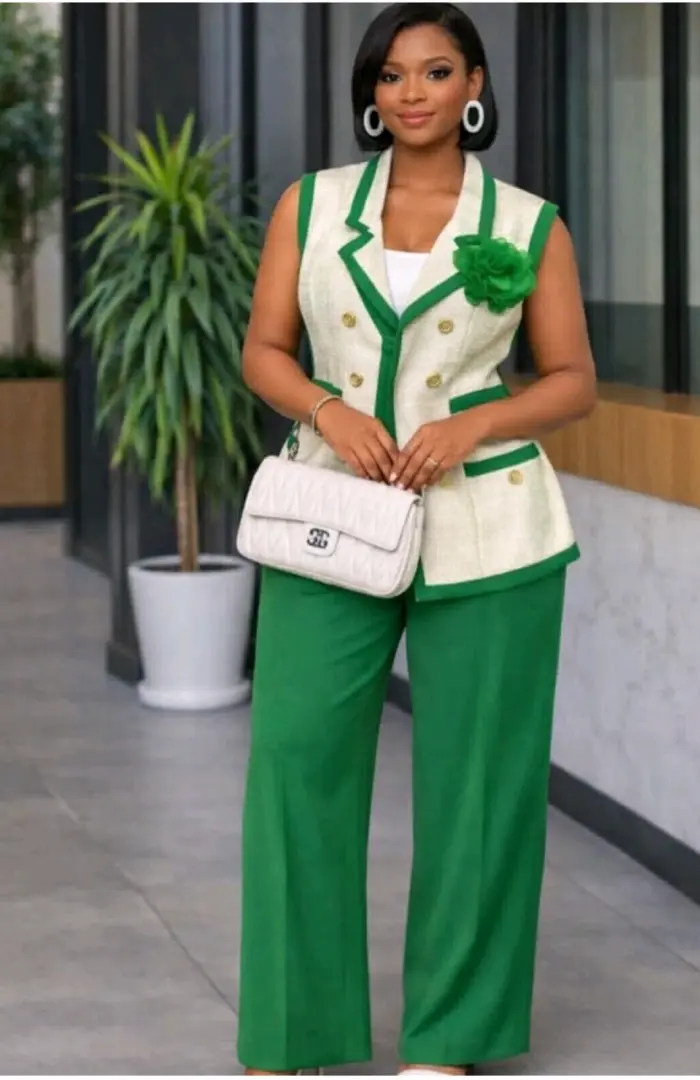 Women's Two-Piece Suit (Vest & Trousers) thumbnail 4