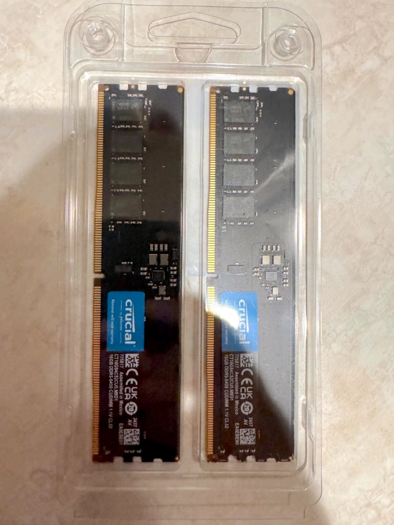 Crucial DDR5 RAM Modules 32GB (2x16GB) for Gaming PC
