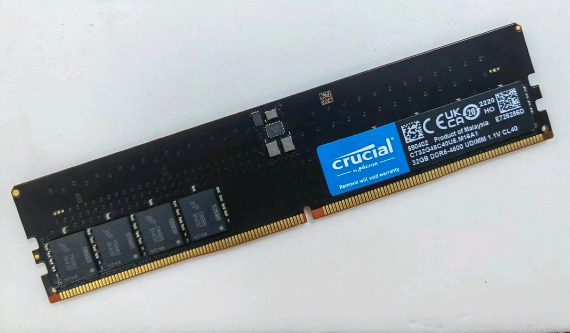 Crucial DDR5 RAM Modules 32GB (2x16GB) for Gaming PC thumbnail 2