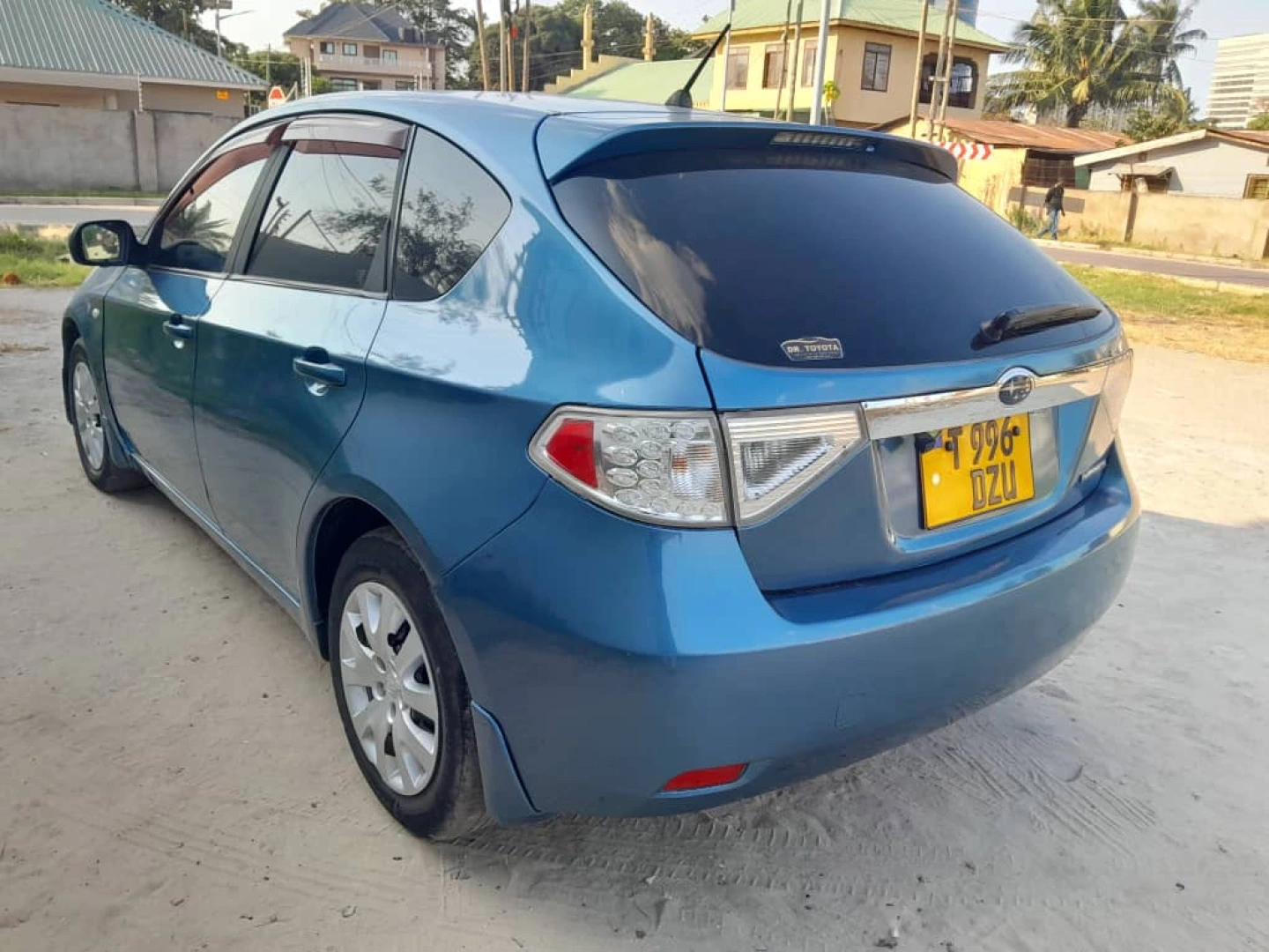 Blue Subaru Impreza Sedan 2008 thumbnail 4