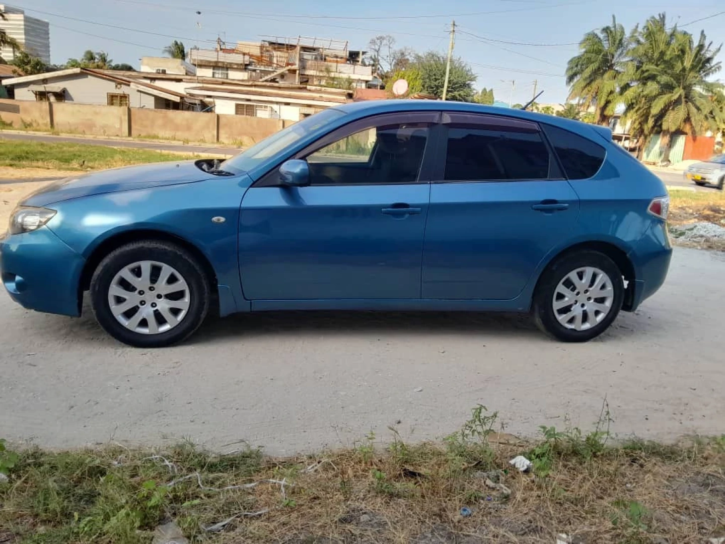 Blue Subaru Impreza Sedan 2008 thumbnail 5