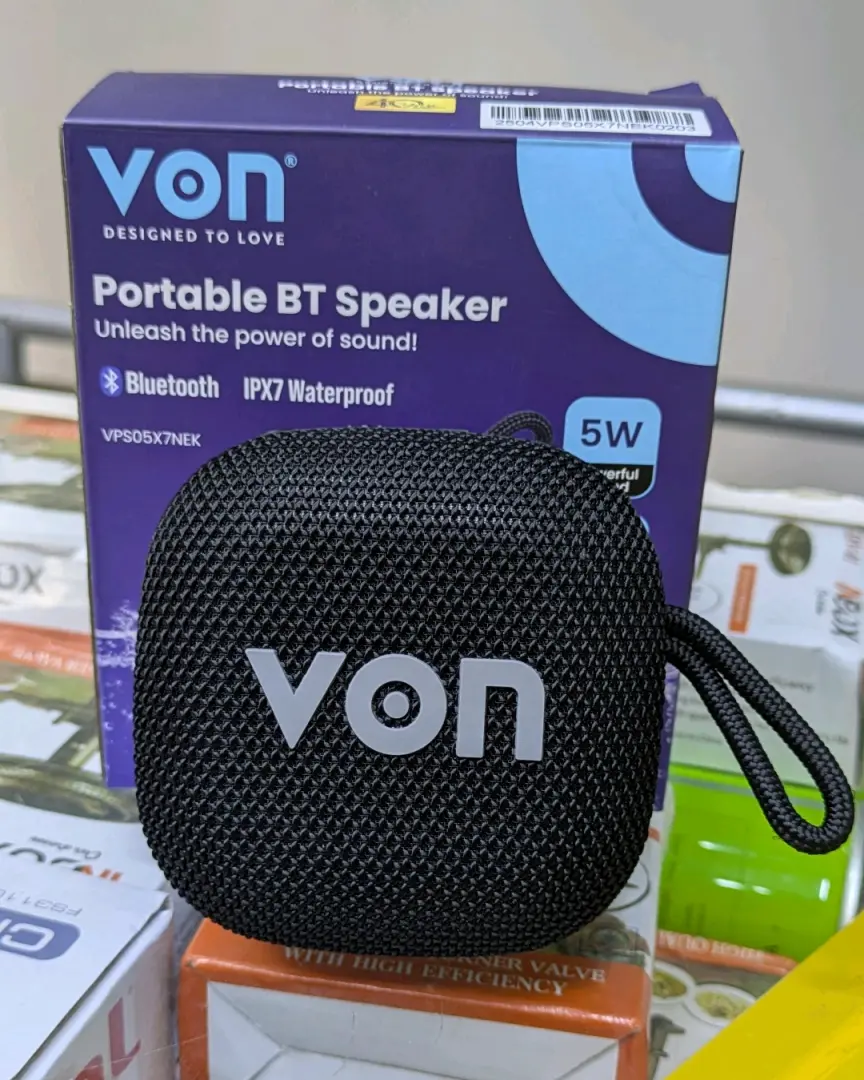 VON Portable Bluetooth Speaker 5W (VPS05X7NEK)