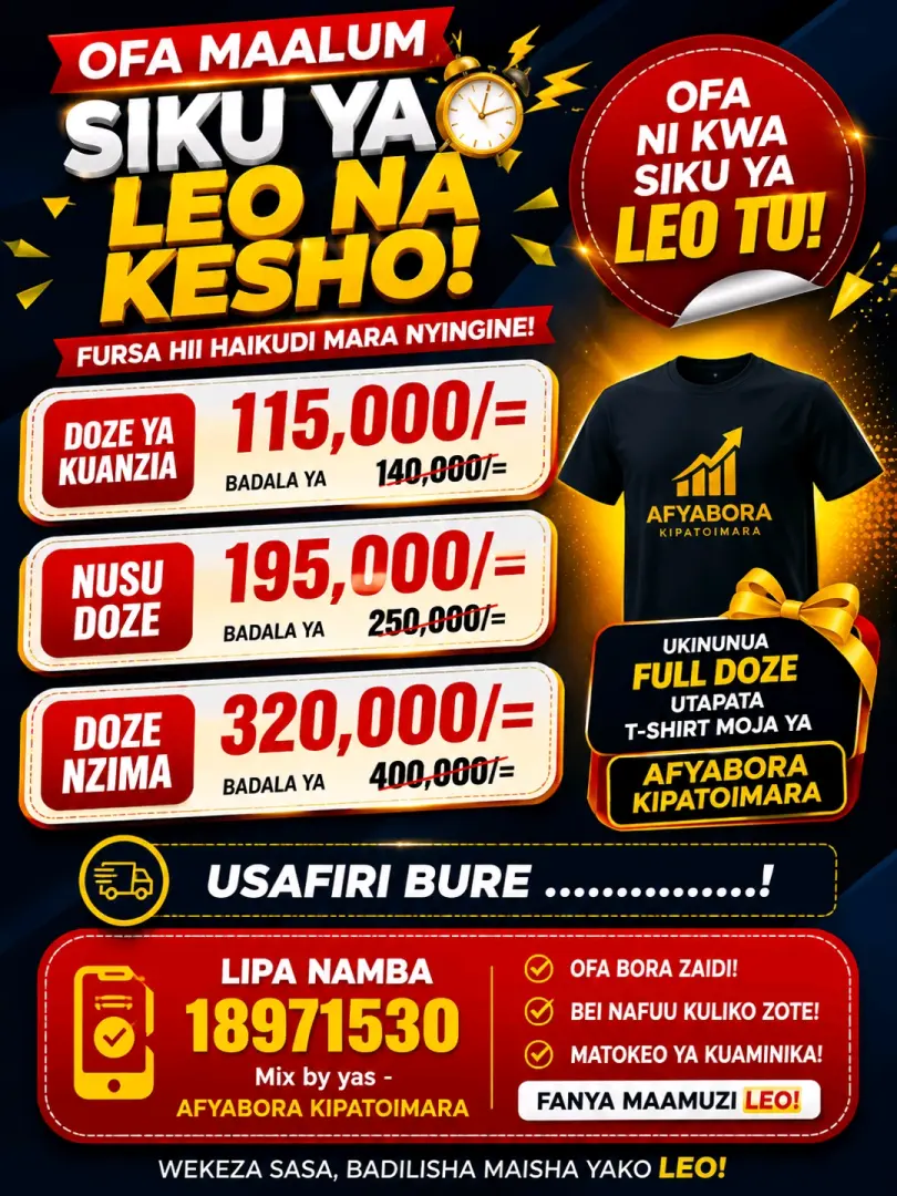 Virutubisho vya Mifupa na Viungo (Afyabora)