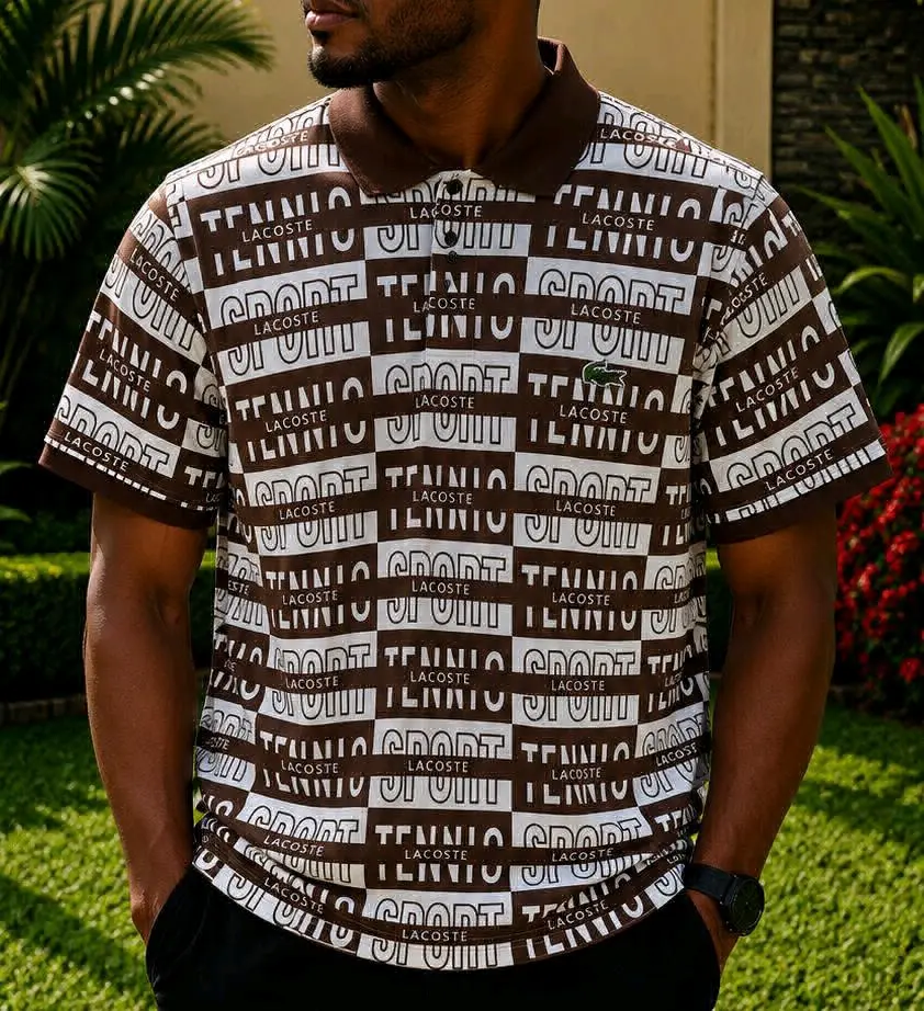 Print Lacoste Polo T-Shirt thumbnail 2