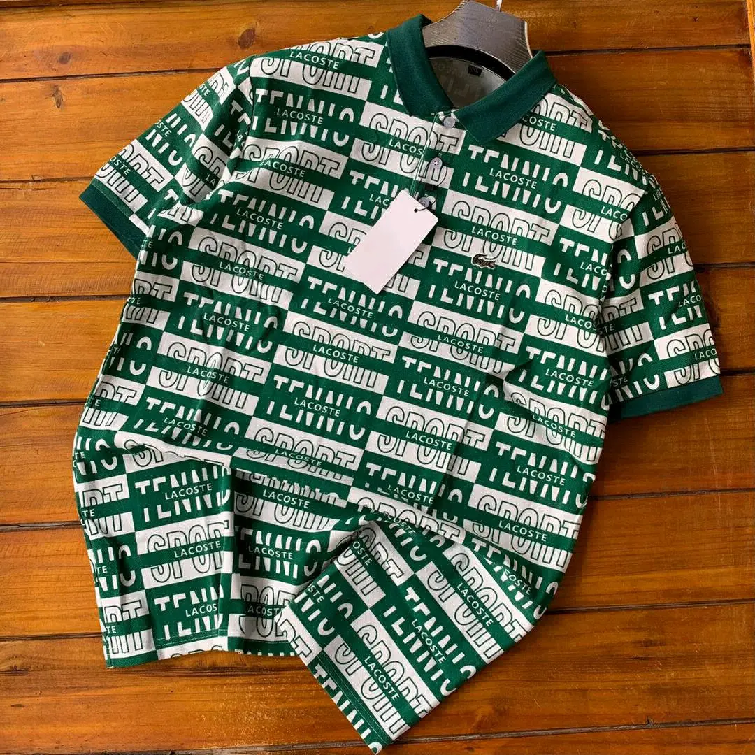 Print Lacoste Polo T-Shirt thumbnail 3