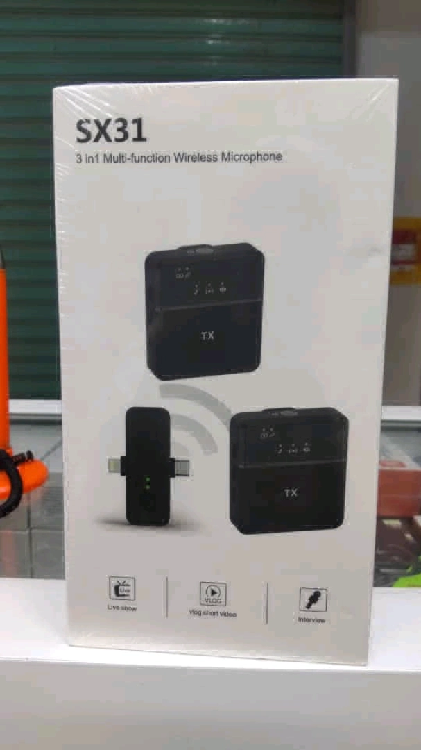 SX31 3-in-1 Multi-function Wireless Microphone (BlitzWolf BW-SX31)