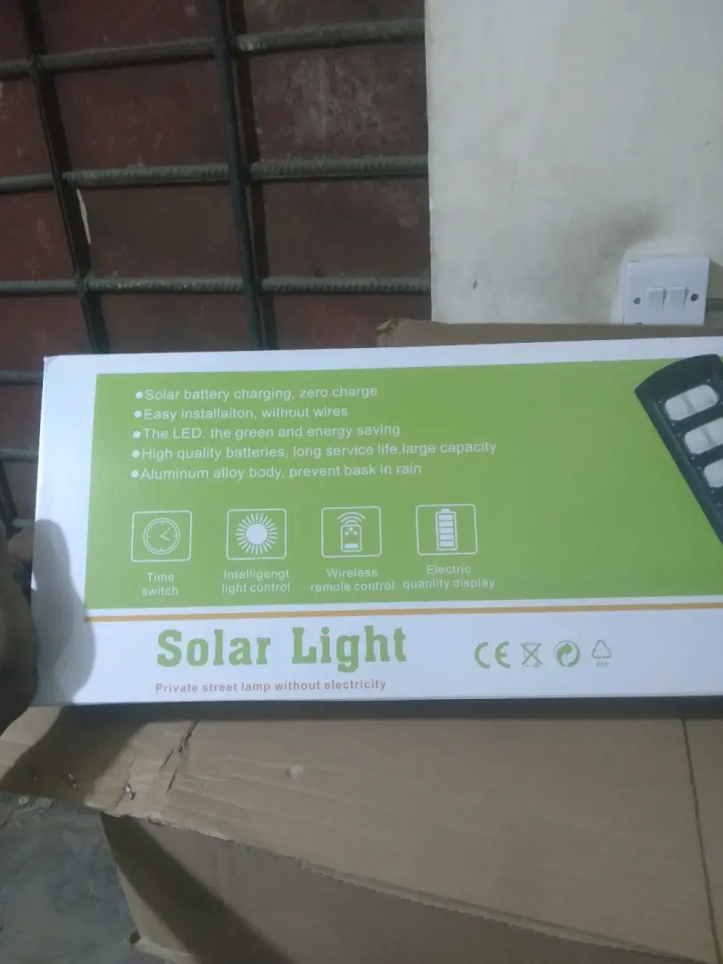 Solar Powered Outdoor Security Light 15W 2250 Lumens thumbnail 6