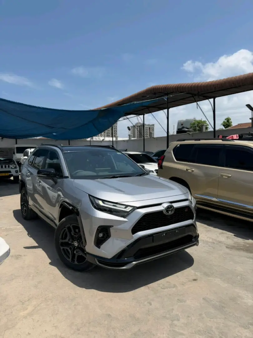 Silver 2025 Toyota RAV4 Hybrid GR