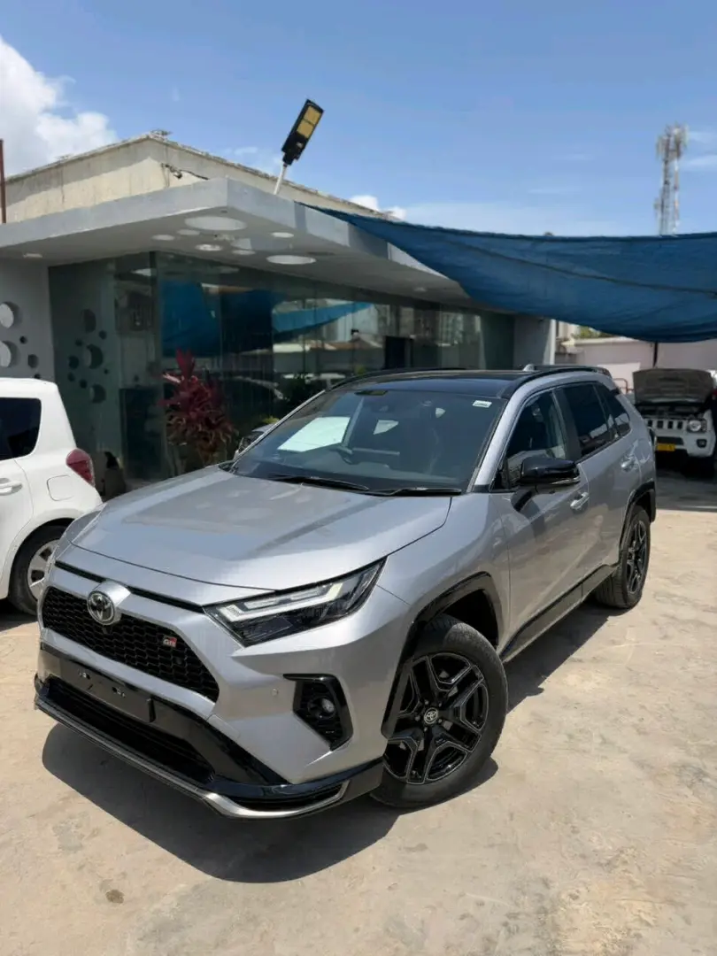 Silver 2025 Toyota RAV4 Hybrid GR thumbnail 2