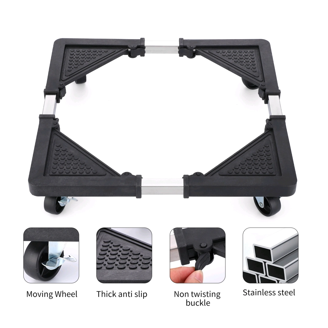Adjustable Base for Washing Machine and Refrigerator thumbnail 2
