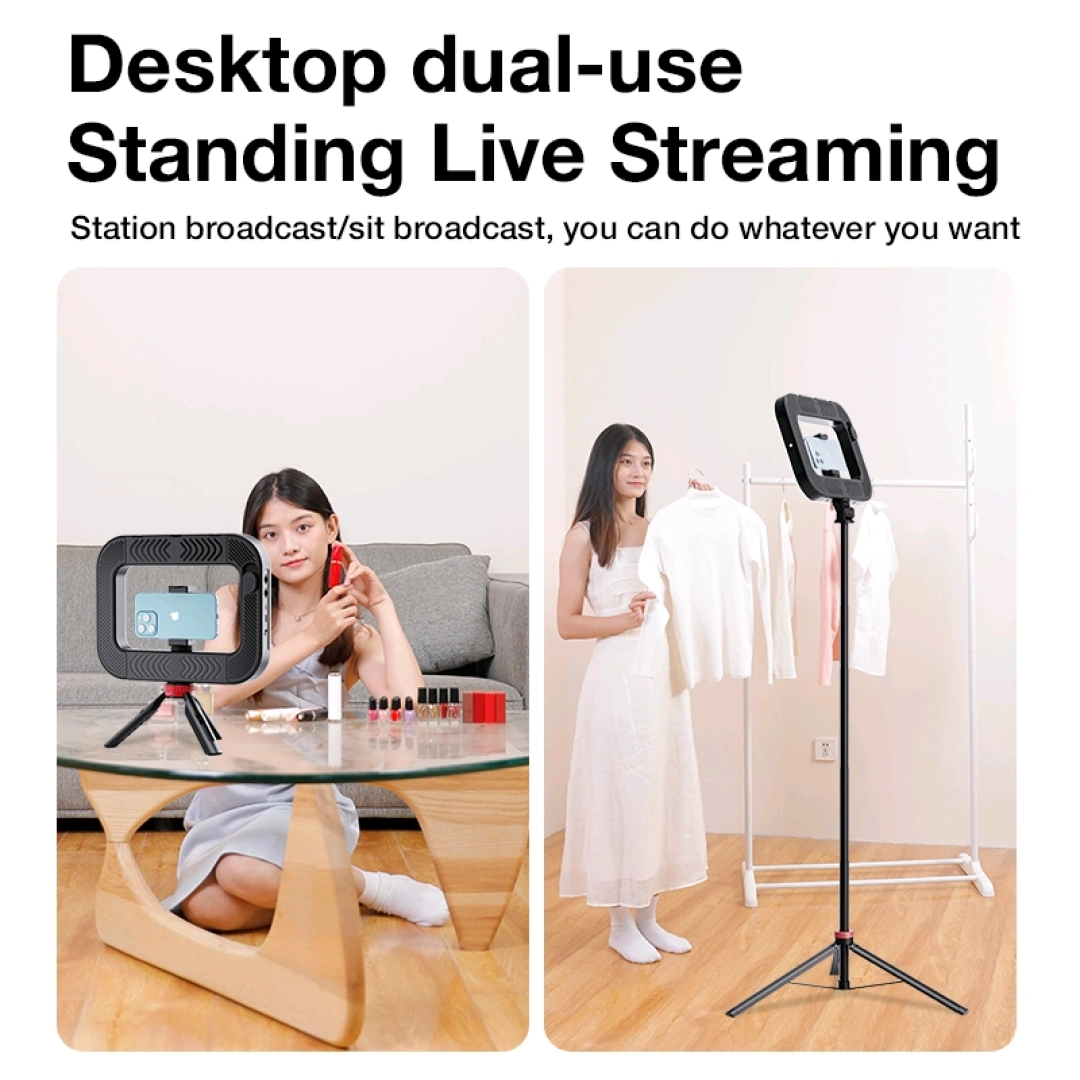 Rechargeable ZGRL-02 LED Live Lighting Photographic Square Light thumbnail 5