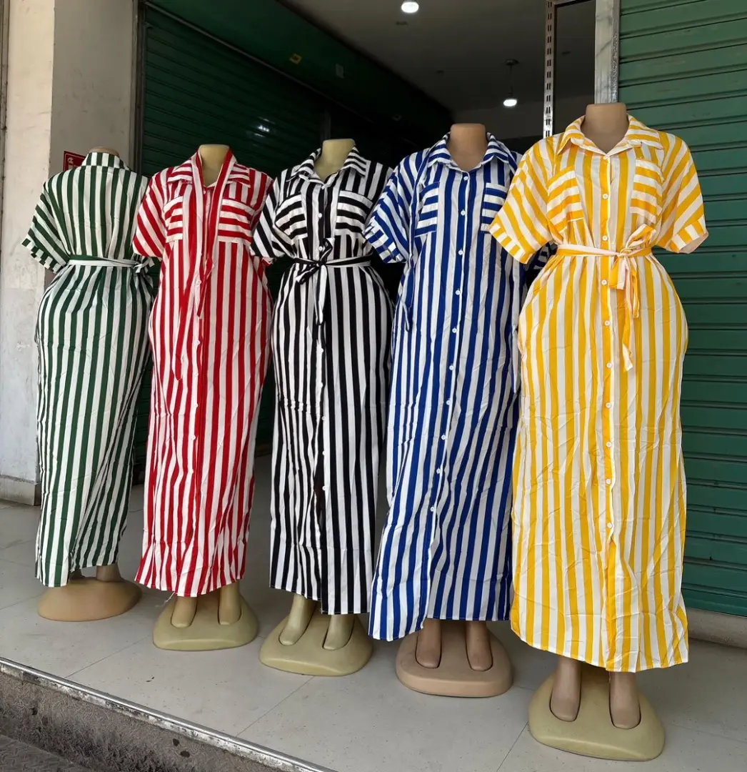 Long Patterned Ruched Maxi Dresses thumbnail 3