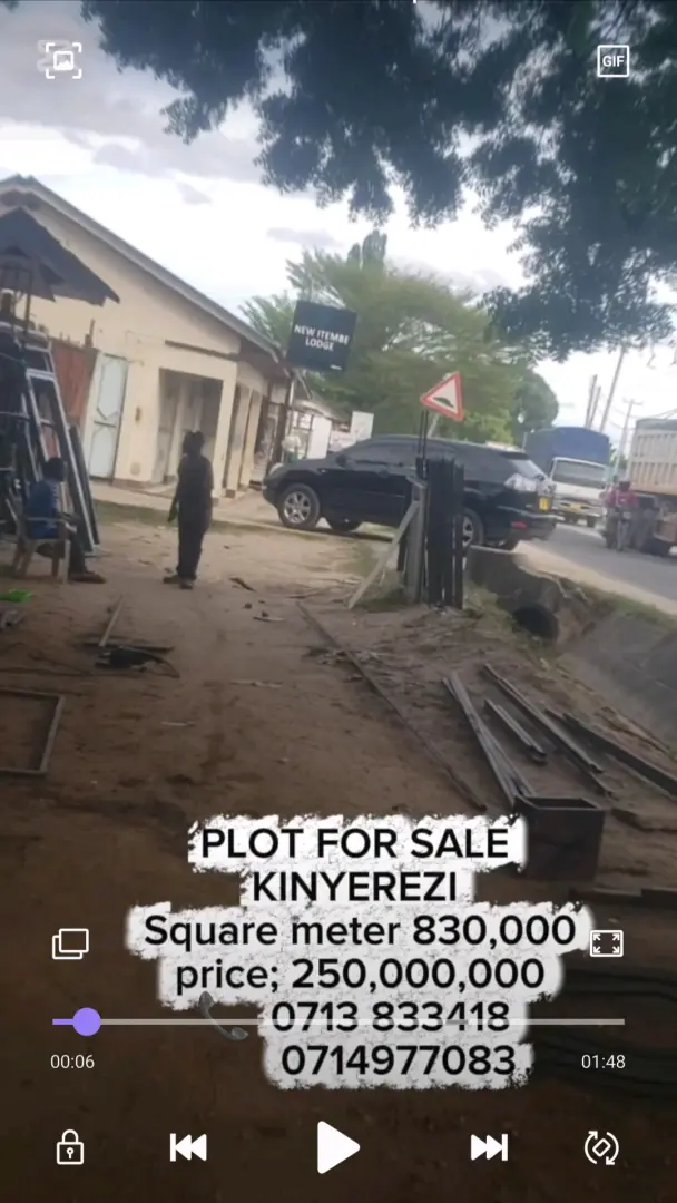 Eneo la Ardhi Kinyerezi kwa ajili ya Biashara/Makazi