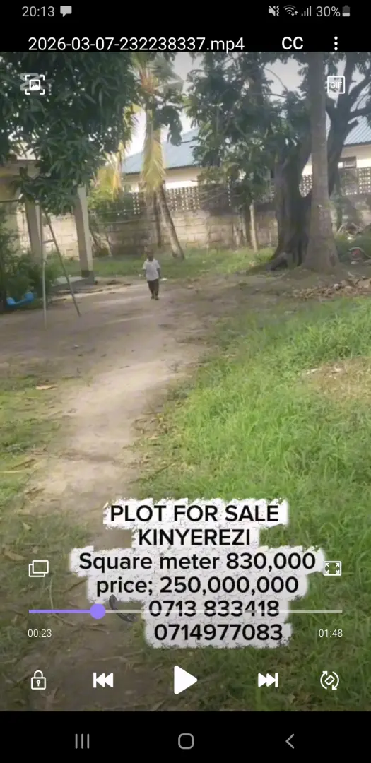 Eneo la Ardhi Kinyerezi kwa ajili ya Biashara/Makazi thumbnail 9