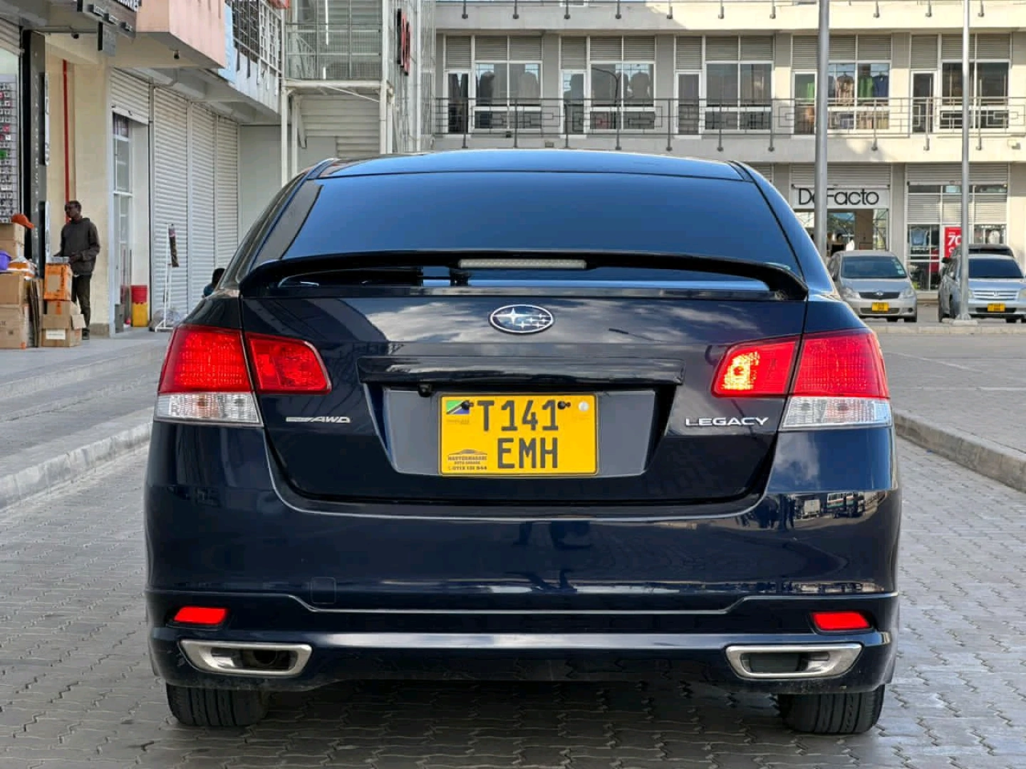 Black 2012 Subaru Legacy Sedan 2490cc (Reg EMH) thumbnail 2