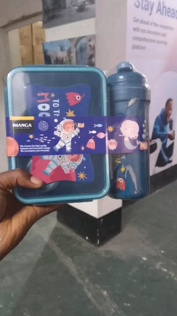Lunch Box ya Kisasa na Chupa ya Maji