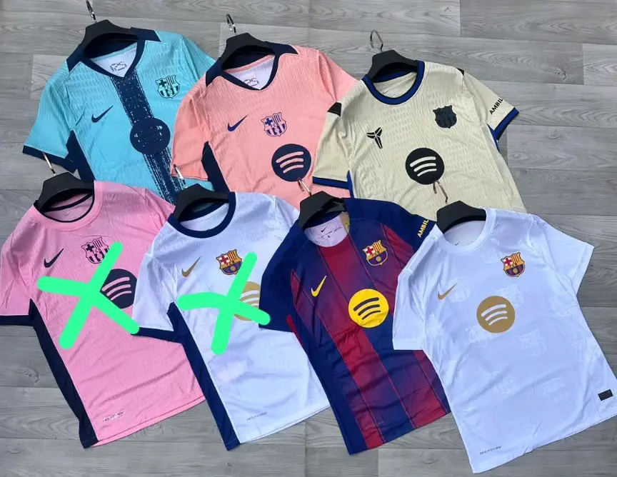 Barcelona Football Jerseys (Second Grade)