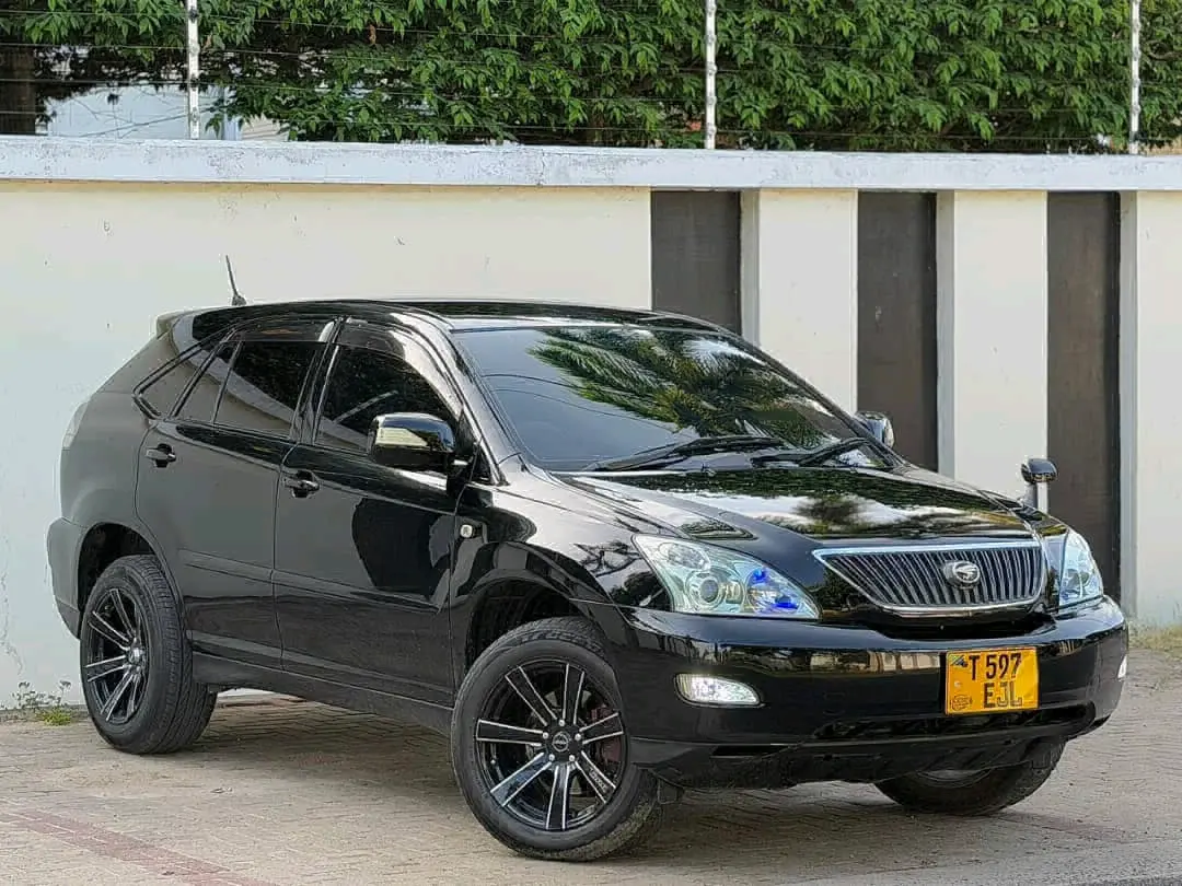 Toyota Harrier 2006 Nyeusi thumbnail 4