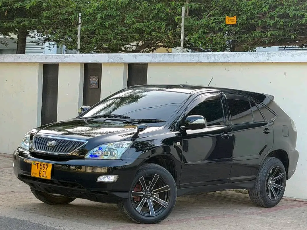 Toyota Harrier 2006 Nyeusi thumbnail 5