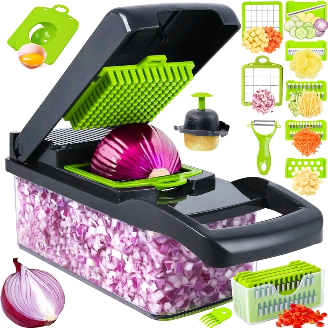 Multi-functional Vegetable Chopper/Slicer (Kifaa cha Kukatia Mboga)