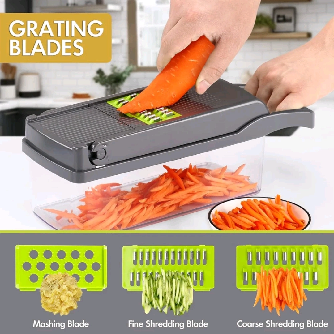 Multi-functional Vegetable Chopper/Slicer (Kifaa cha Kukatia Mboga) thumbnail 3