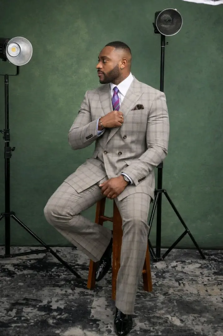 CARLOS CARDINI Men's Three Piece Suits