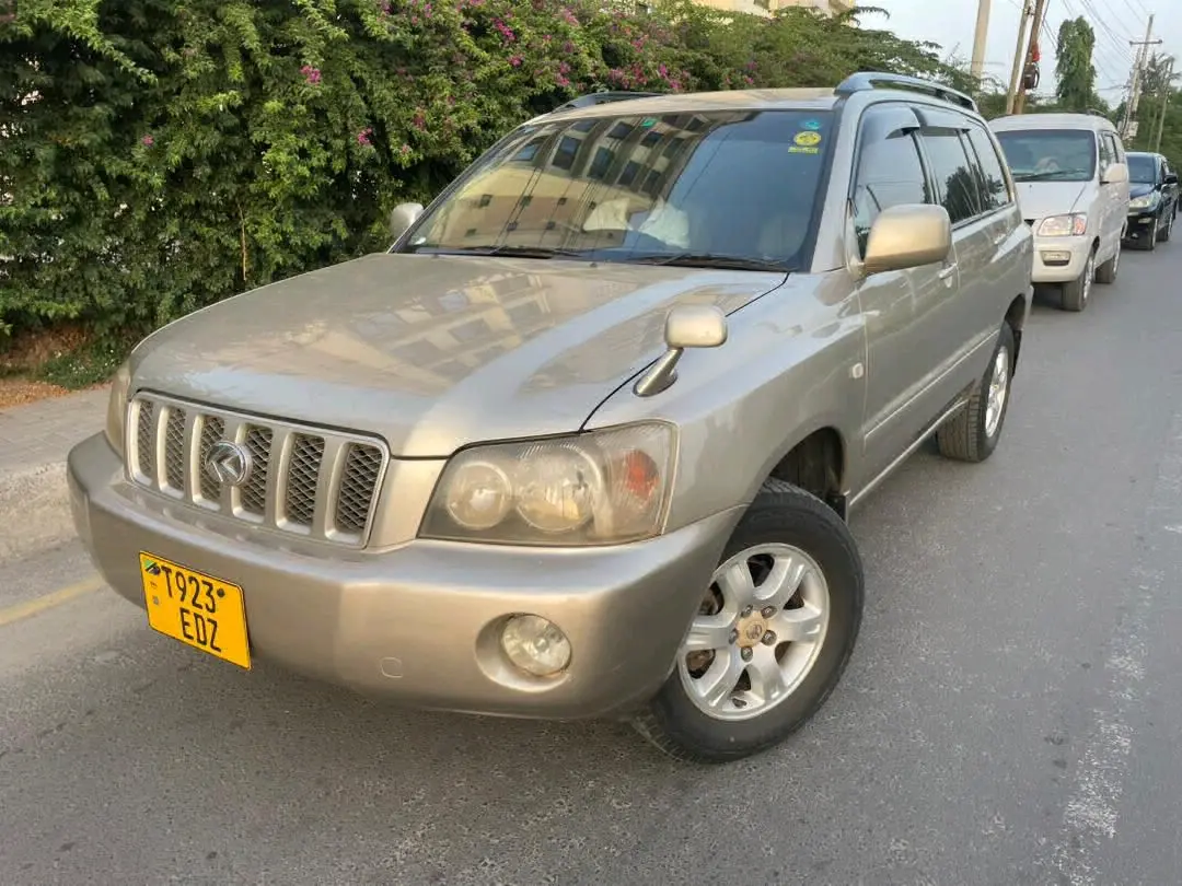 Toyota Kluger 2002, Gold/Beige