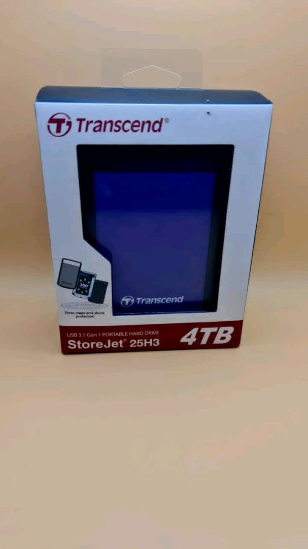 Transcend StoreJet 25H3 4TB External Hard Drive