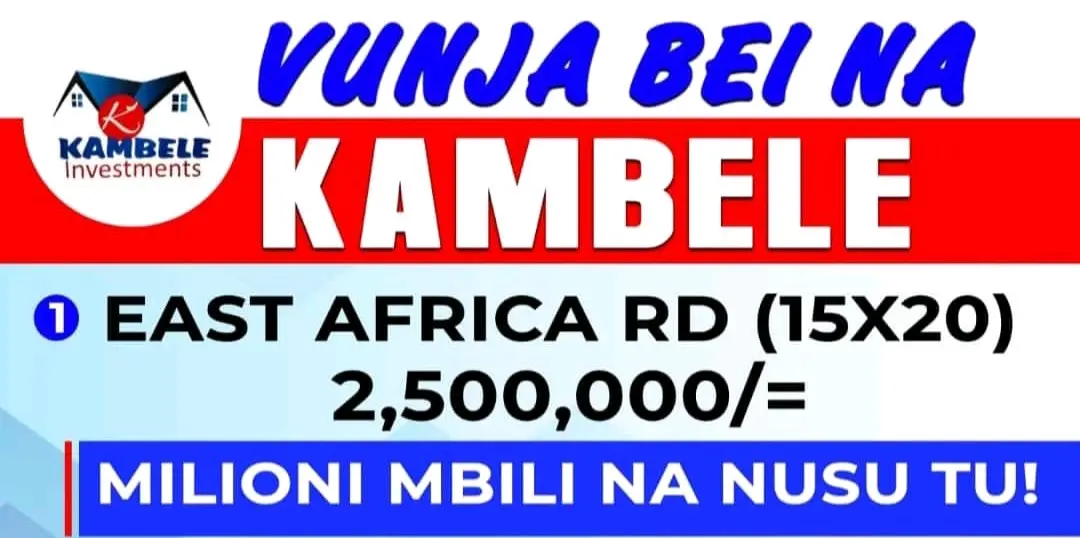 Viwanja East Africa Road 15x20