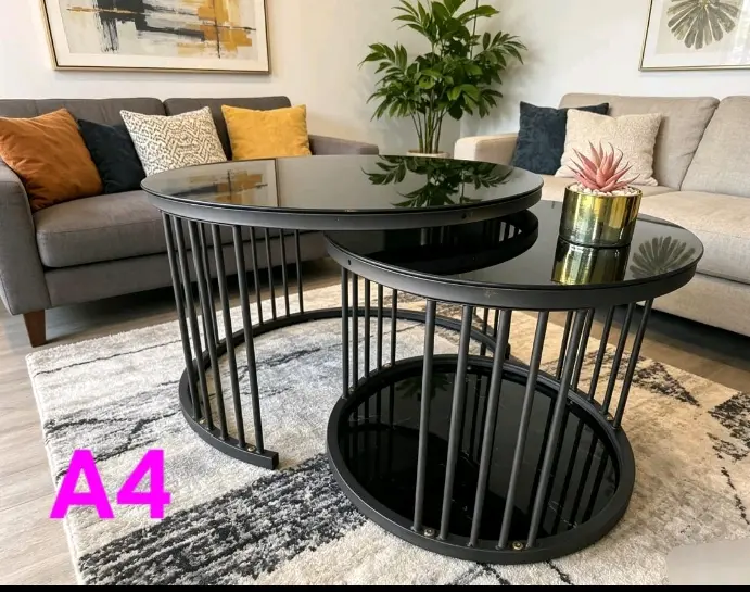 Coffee Table za Kioo za Kisasa thumbnail 9