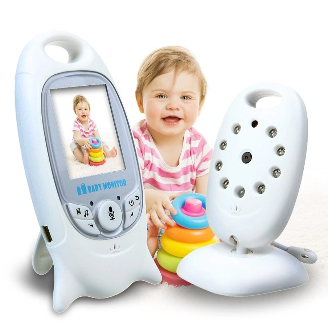 White Digital Baby Monitor System