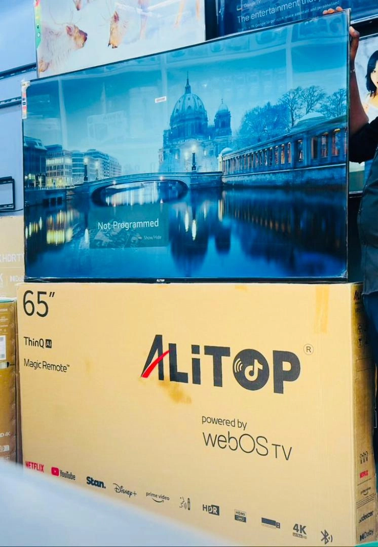 New Alitop 65-inch WebOS Smart 4K TV (Magic Remote)