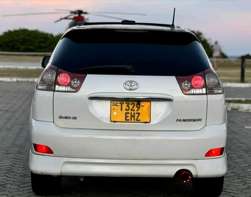 Toyota Harrier 2006, White, Full Option thumbnail 4