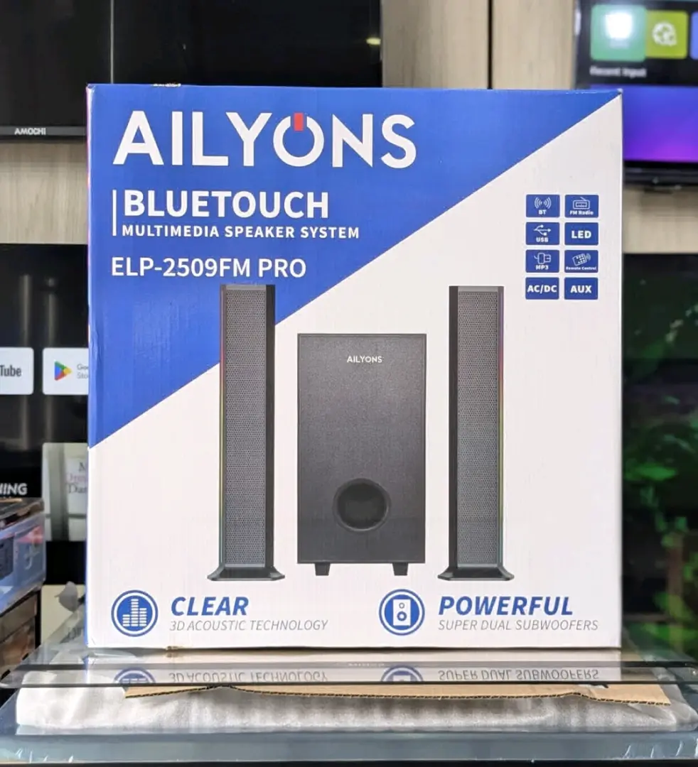 Ailyons BLUETOUCH Multimedia Speaker System (ELP-2509FM PRO)