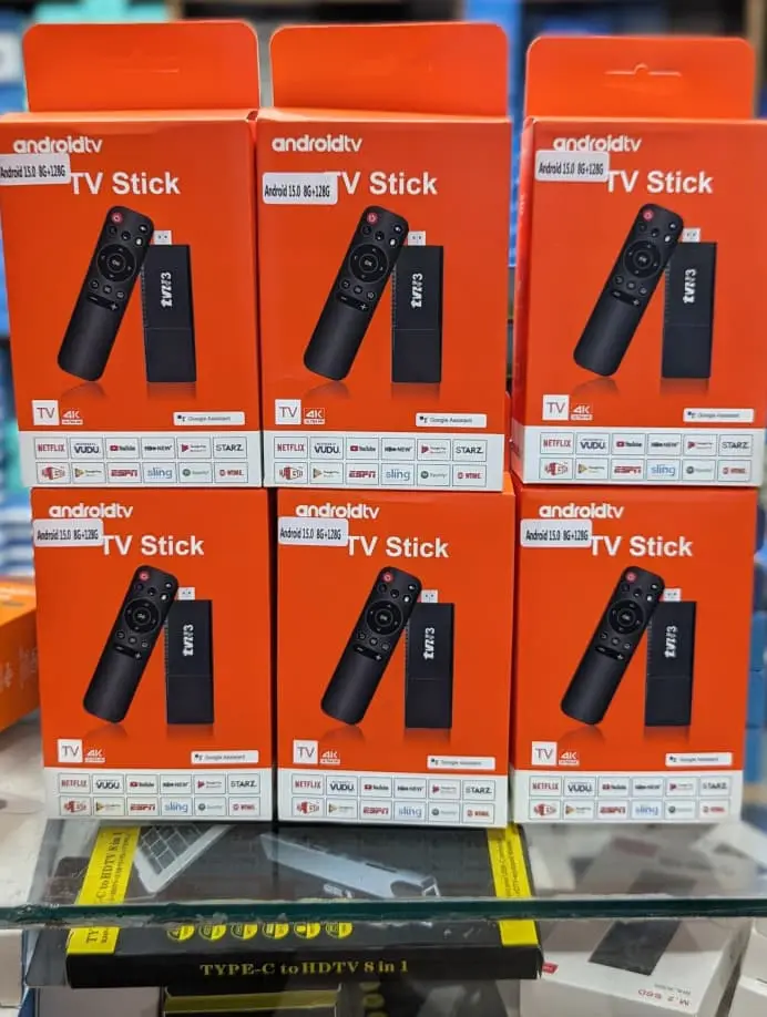Android TV Stick 4K, 8GB RAM, 128GB Storage