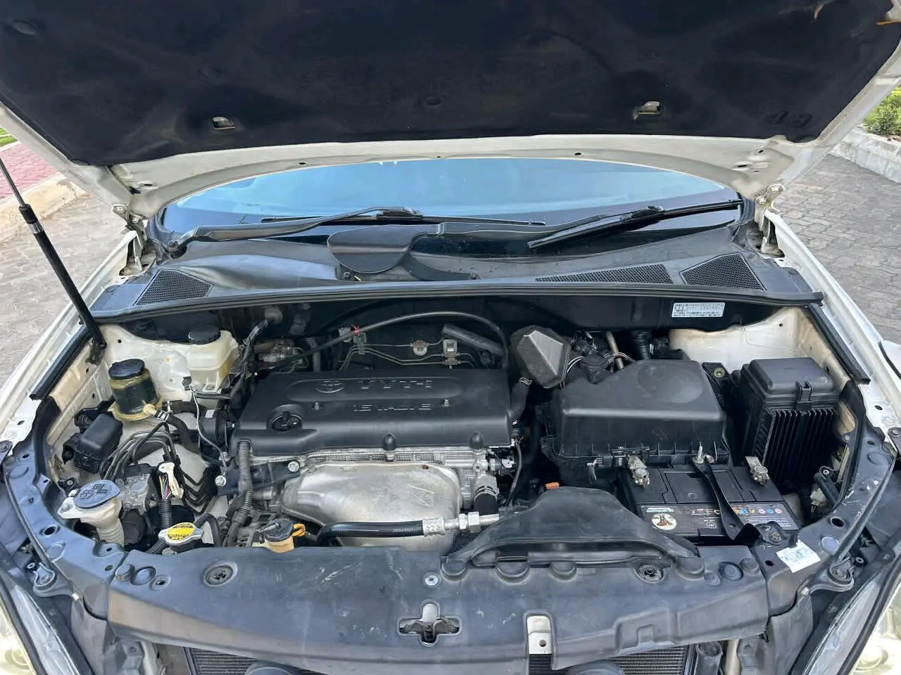 Toyota Harrier 2004, 2AZ Engine, White thumbnail 8