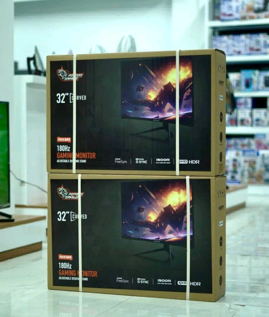 Porodo PDX523 32-inch Curved Gaming Monitor QHD 165Hz