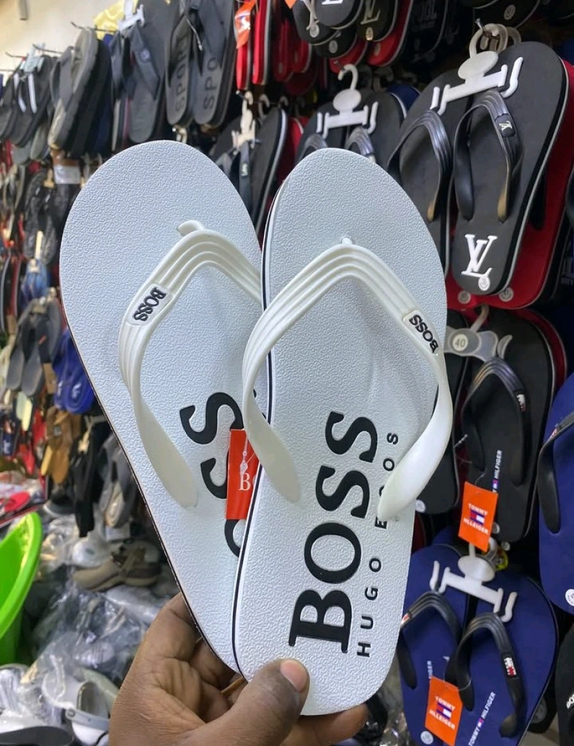 BOSS Hugo Boss Blue Flip-Flops (Size 38-44) thumbnail 2