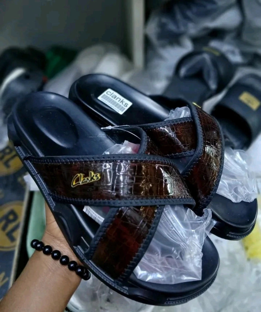 Clarks Crocodile Skin Sandals (Sizes 40-45) thumbnail 3