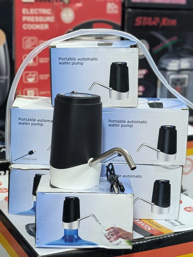 Automatic Portable Rechargeable Water Pump