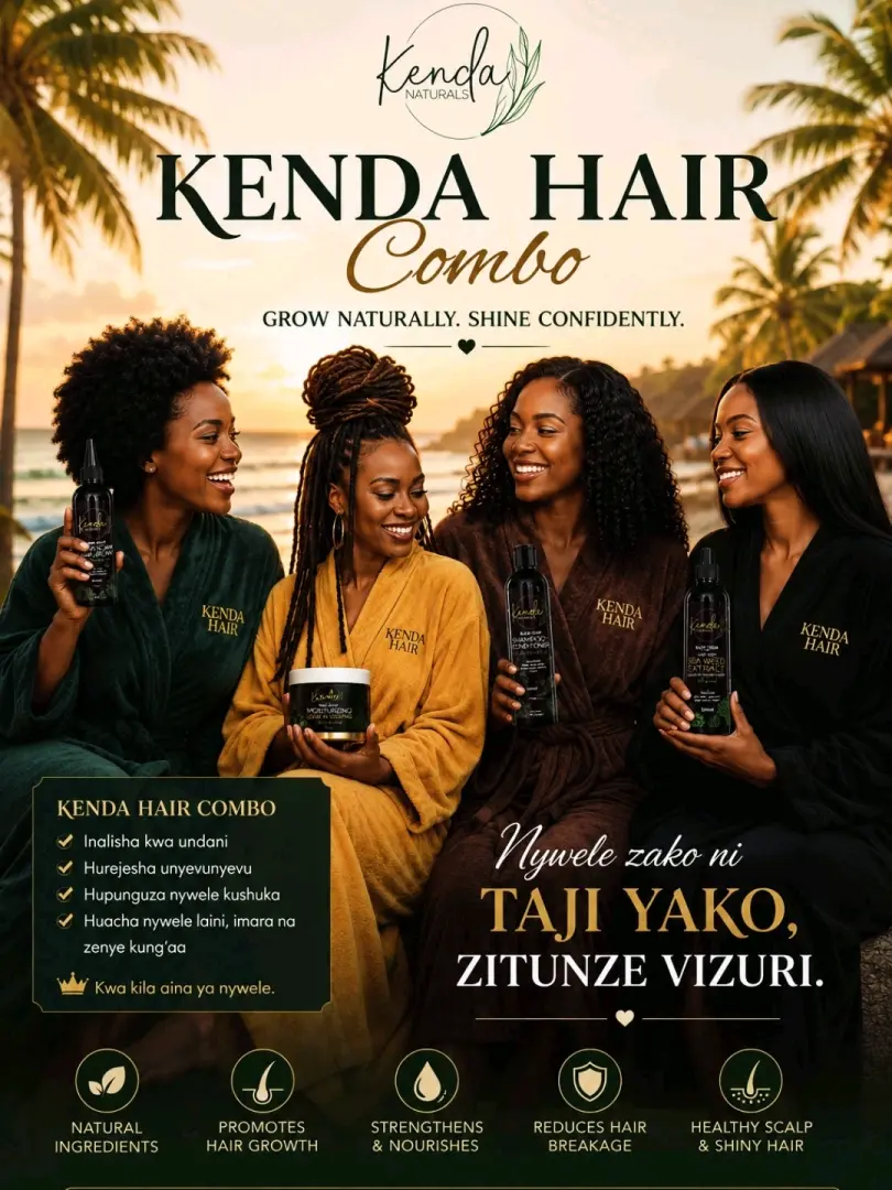 Kenda Naturals Hair Grow Combo