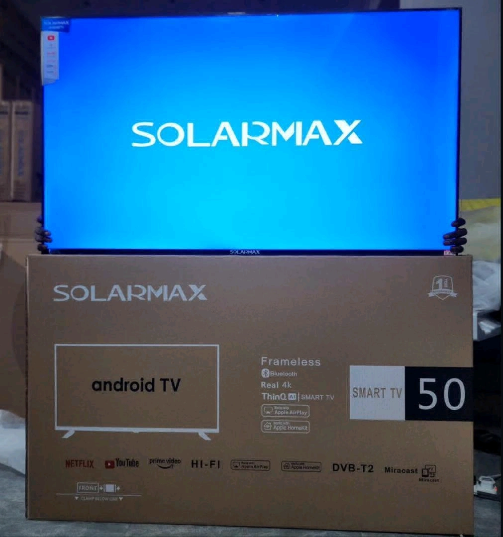 New Solarmax 50-inch Smart Android 4K TV