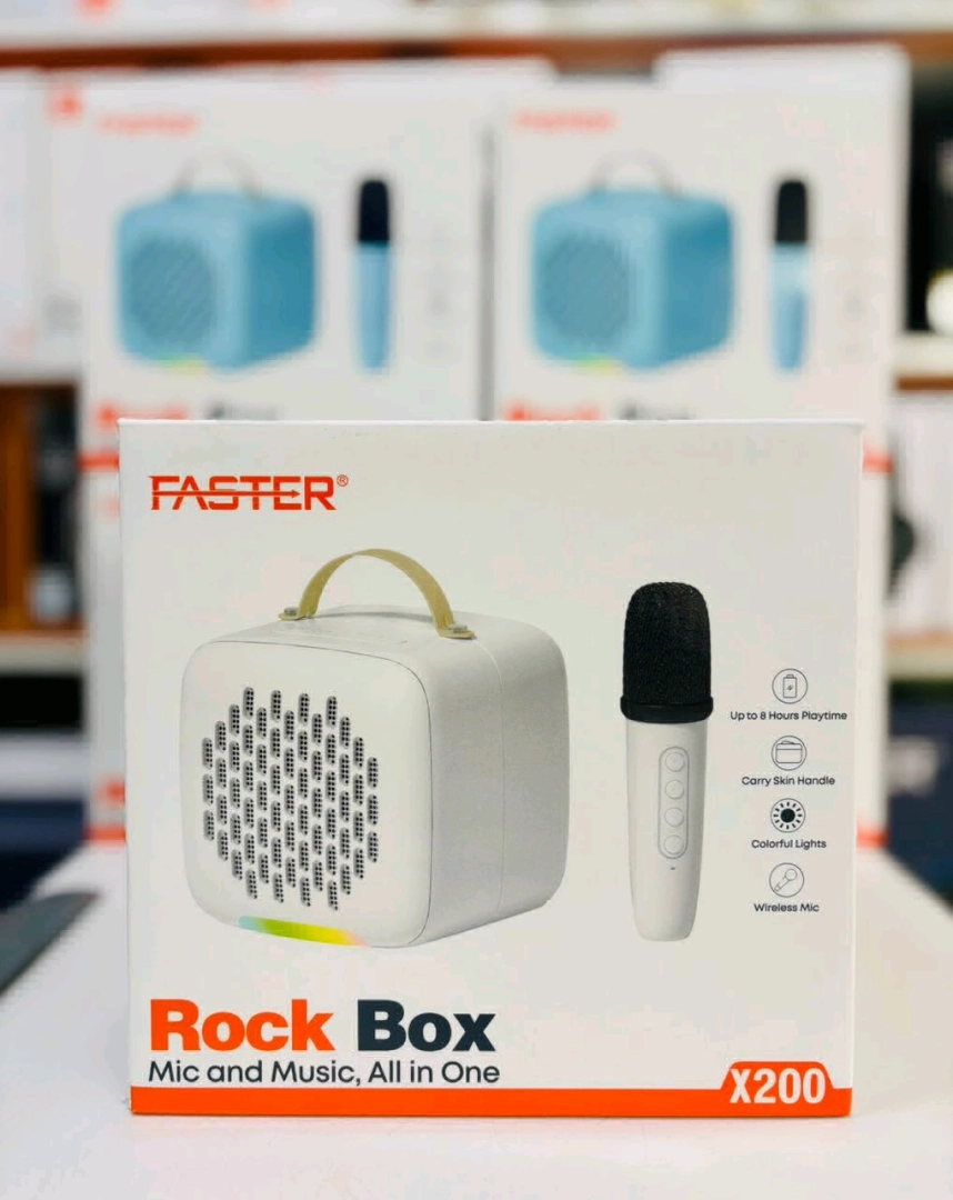 FASTER Rock Box X200 Karaoke Speaker thumbnail 2