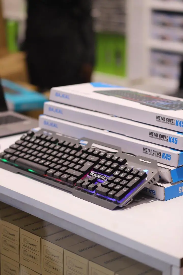 BAJEAL K45 Gaming Keyboard with Metal Cover thumbnail 2